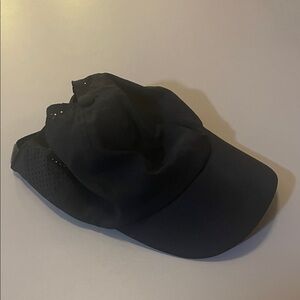 Apana Black Ponytail Sports Cap